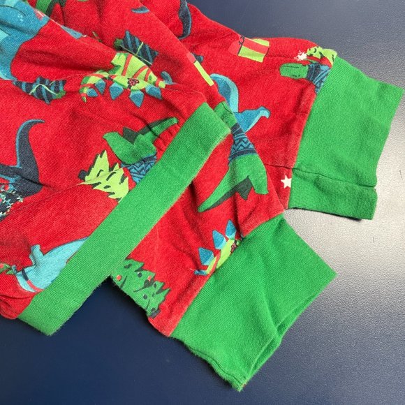 Target Holiday Dino Print Matching Family Pajama Set - Wondershop™ Red - Picture 4 of 6